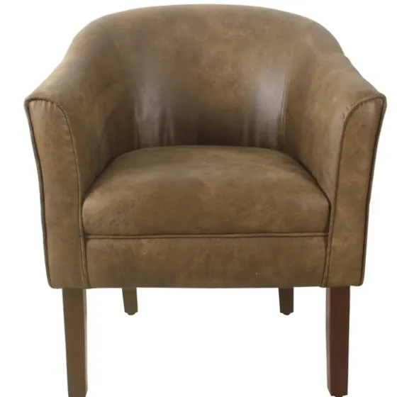Faux Leather Accent Chair-Kirkland's Home Online