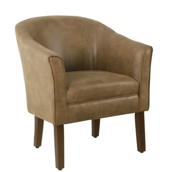 Faux Leather Accent Chair-Kirkland's Home Online