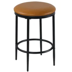 Faux Leather And Metal Counter Stool-Kirkland's Home Best Sale