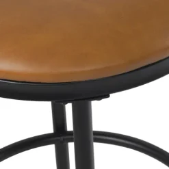 Faux Leather And Metal Counter Stool-Kirkland's Home Best Sale