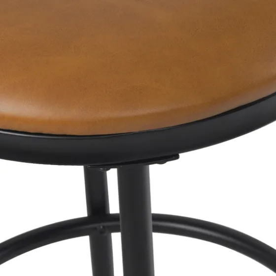 Faux Leather And Metal Counter Stool-Kirkland's Home Best Sale