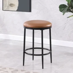 Faux Leather And Metal Counter Stool-Kirkland's Home Best Sale