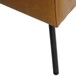 Faux Leather Black Legs Accent Chair-Kirkland's Home Hot