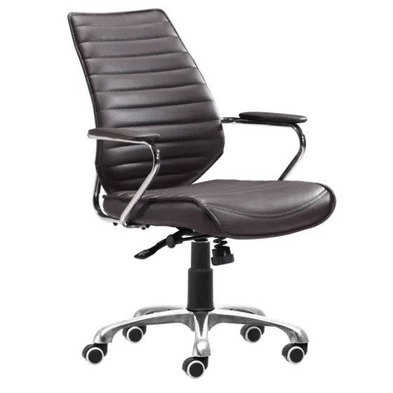 Faux Leather Channeled Office Chair-Kirkland's Home Best