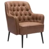 Faux Leather Classic Accent Chair-Kirkland's Home Flash Sale