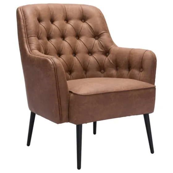 Faux Leather Classic Accent Chair-Kirkland's Home Flash Sale