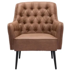 Faux Leather Classic Accent Chair-Kirkland's Home Flash Sale