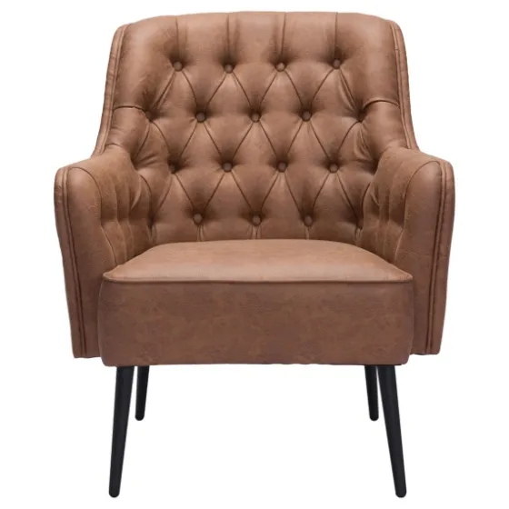 Faux Leather Classic Accent Chair-Kirkland's Home Flash Sale