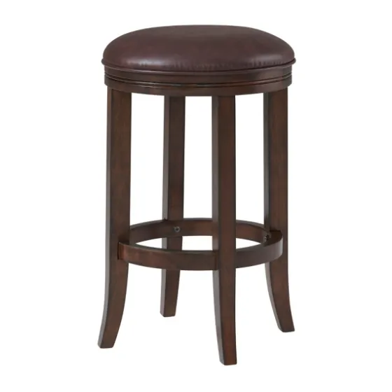 Faux Leather Counter Stools, Set Of 2-Kirkland's Home Fashion