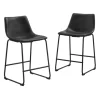 Faux Leather Counter Stools, Set Of 2-Kirkland's Home Store