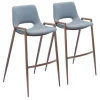 Faux Leather Cutout Bar Stools, Set Of 2-Kirkland's Home Hot
