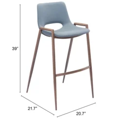 Faux Leather Cutout Bar Stools, Set Of 2-Kirkland's Home Hot