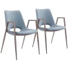 Faux Leather Cutout Dining Chairs, Set Of 2-Kirkland's Home Discount