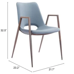 Faux Leather Cutout Dining Chairs, Set Of 2-Kirkland's Home Discount