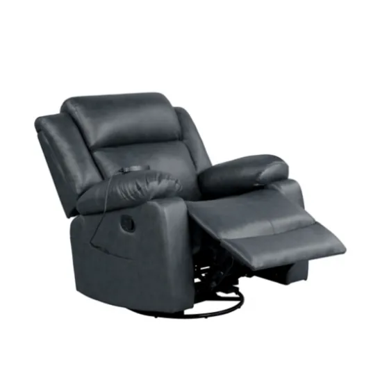 Faux Leather Heated Massage Recliner-Kirkland's Home Hot