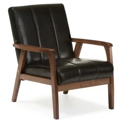 Faux Leather Kegan Accent Chair-Kirkland's Home Store