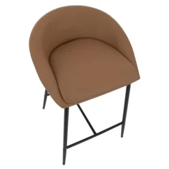 Faux Leather Low Counter Stools, Set Of 2-Kirkland's Home Hot