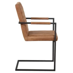 Faux Leather Modern Accent Chairs, Set Of 2-Kirkland's Home Online
