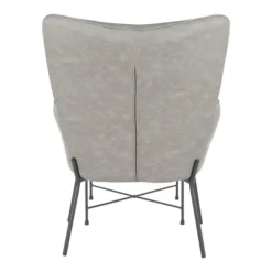 Faux Leather 2-Pc. Chair And Ottoman Set-Kirkland's Home Cheap