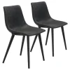 Faux Leather Scoop Dining Chairs, Set Of 2-Kirkland's Home Hot