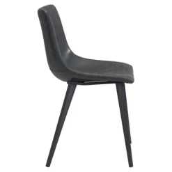 Faux Leather Scoop Dining Chairs, Set Of 2-Kirkland's Home Hot