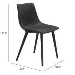 Faux Leather Scoop Dining Chairs, Set Of 2-Kirkland's Home Hot