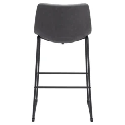 Faux Leather Sloped Bar Stools, Set Of 2-Kirkland's Home Store