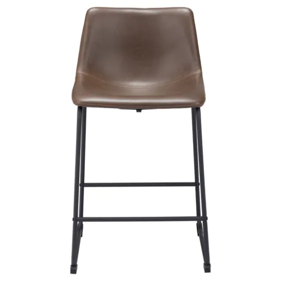 Faux Leather Sloped 2-Pc. Counter Stool Set-Kirkland's Home Fashion