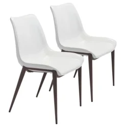 Faux Leather Stitch Dining Chairs, Set Of 2-Kirkland's Home Best Sale