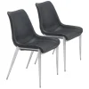 Faux Leather Stitch Dining Chairs, Set Of 2-Kirkland's Home Discount