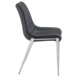 Faux Leather Stitch Dining Chairs, Set Of 2-Kirkland's Home Discount
