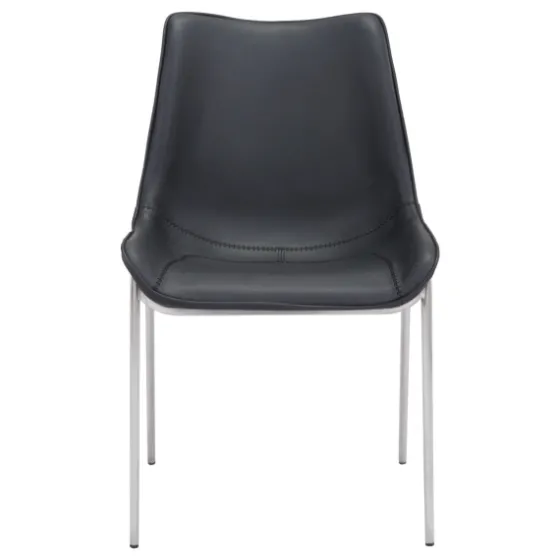 Faux Leather Stitch Dining Chairs, Set Of 2-Kirkland's Home Discount