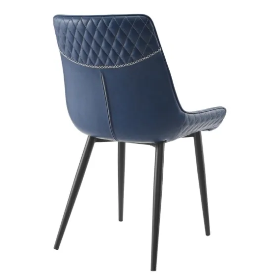 Faux Leather Stitched Chairs, Set Of 2-Kirkland's Home Clearance