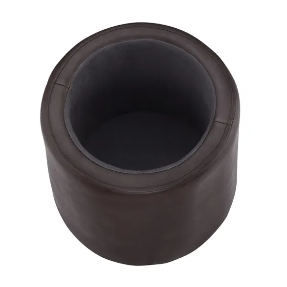 Faux Leather Top Handle Storage Ottoman-Kirkland's Home Cheap