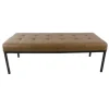 Faux Leather Tufted Button Bench-Kirkland's Home Flash Sale