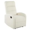Faux Leather Upholstered Slim Recliner-Kirkland's Home Best Sale