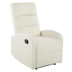 Faux Leather Upholstered Slim Recliner-Kirkland's Home Best Sale