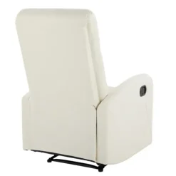 Faux Leather Upholstered Slim Recliner-Kirkland's Home Best Sale
