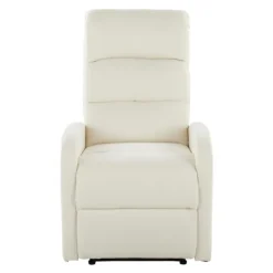Faux Leather Upholstered Slim Recliner-Kirkland's Home Best Sale