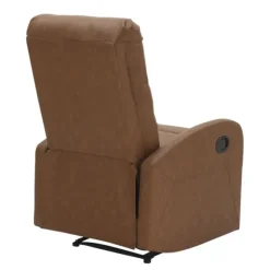 Faux Leather Upholstered Slim Recliner-Kirkland's Home Best Sale