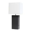 Faux Leather Usb Table Lamp-Kirkland's Home Best