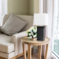 Faux Leather Usb Table Lamp-Kirkland's Home Best