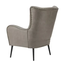 Faux Leather Wingback Accent Chair-Kirkland's Home Discount