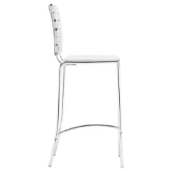 Faux Leather Woven Counter Stools, Set Of 2-Kirkland's Home Shop