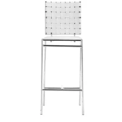 Faux Leather Woven Counter Stools, Set Of 2-Kirkland's Home Shop