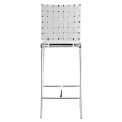 Faux Leather Woven Counter Stools, Set Of 2-Kirkland's Home Shop