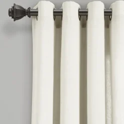 Faux Linen Curtain Panel Set, 84 In.-Kirkland's Home Best Sale