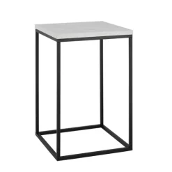 Faux Marble Open Frame Side Table-Kirkland's Home New