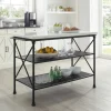 Faux Marble Top 3-Tier Melody Kitchen Island-Kirkland's Home Online