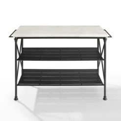 Faux Marble Top 3-Tier Melody Kitchen Island-Kirkland's Home Online
